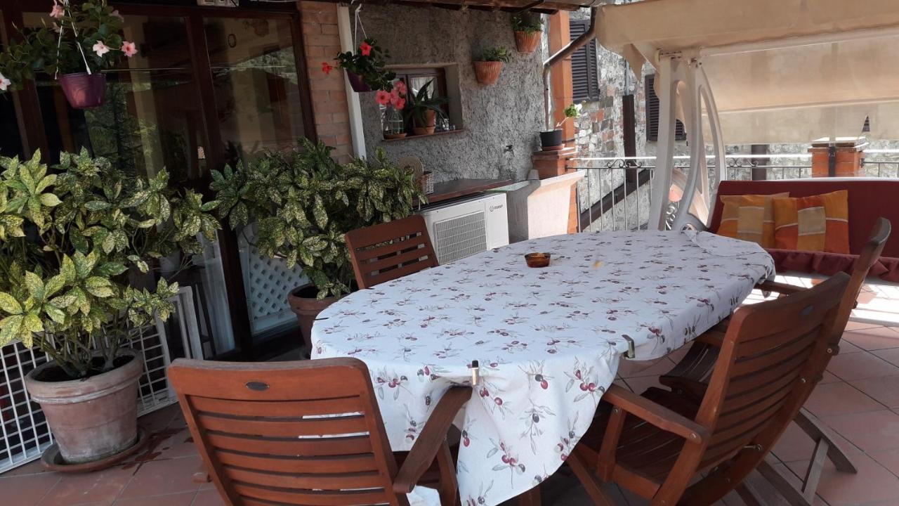 Apartamento "La Casa Di Maria Luce" Con Terrazza Panoramica Gaiole in Chianti Exterior foto