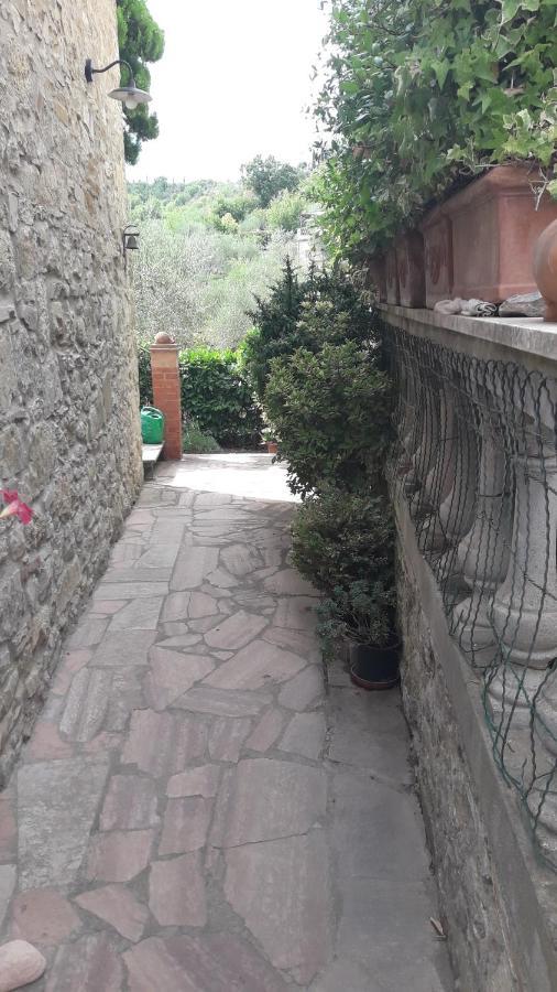 Apartamento "La Casa Di Maria Luce" Con Terrazza Panoramica Gaiole in Chianti Exterior foto