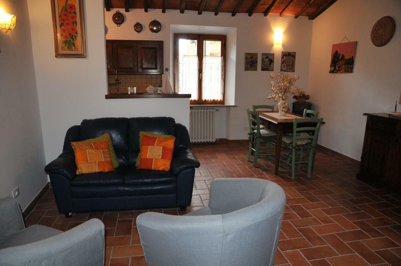 Apartamento "La Casa Di Maria Luce" Con Terrazza Panoramica Gaiole in Chianti Exterior foto