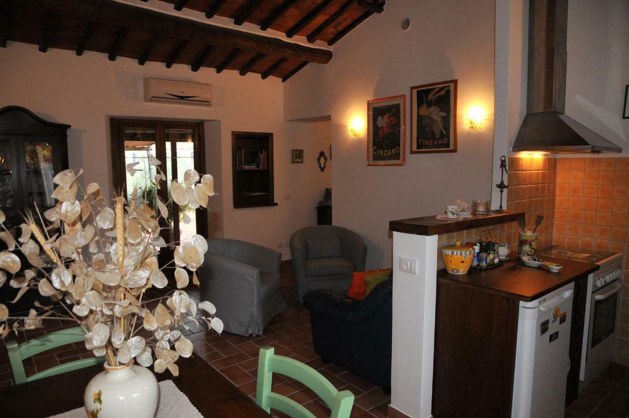 Apartamento "La Casa Di Maria Luce" Con Terrazza Panoramica Gaiole in Chianti Exterior foto